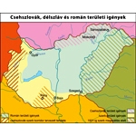 Csehszlovák, Délszláv és Román területi igények